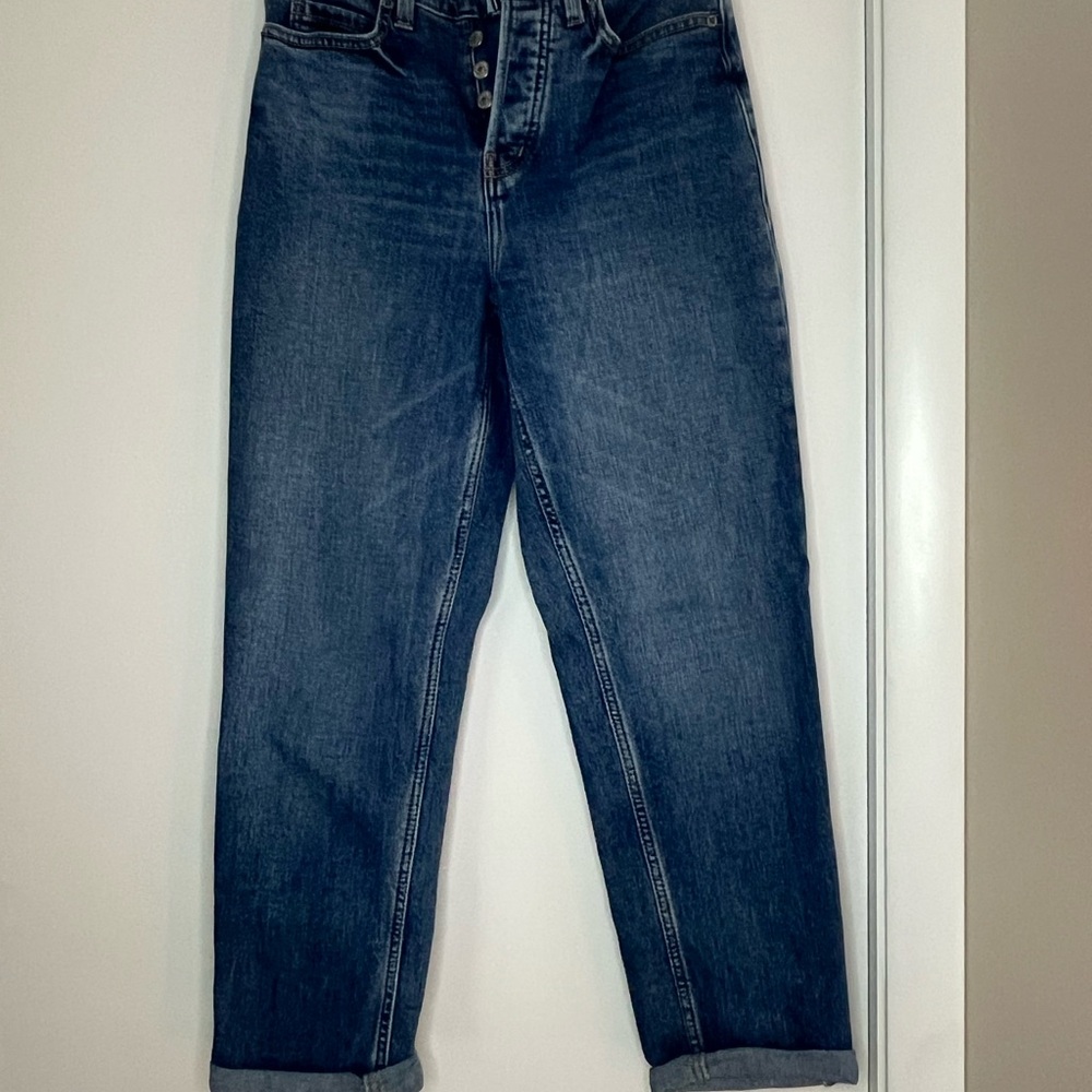 Old Navy Blue Ankle Cropped Jeans
